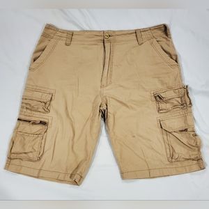 IRON CO. New York CARGO SHORTS ☆ 9 Pockets ☆ MENS 38 ☆ 100% Cotton